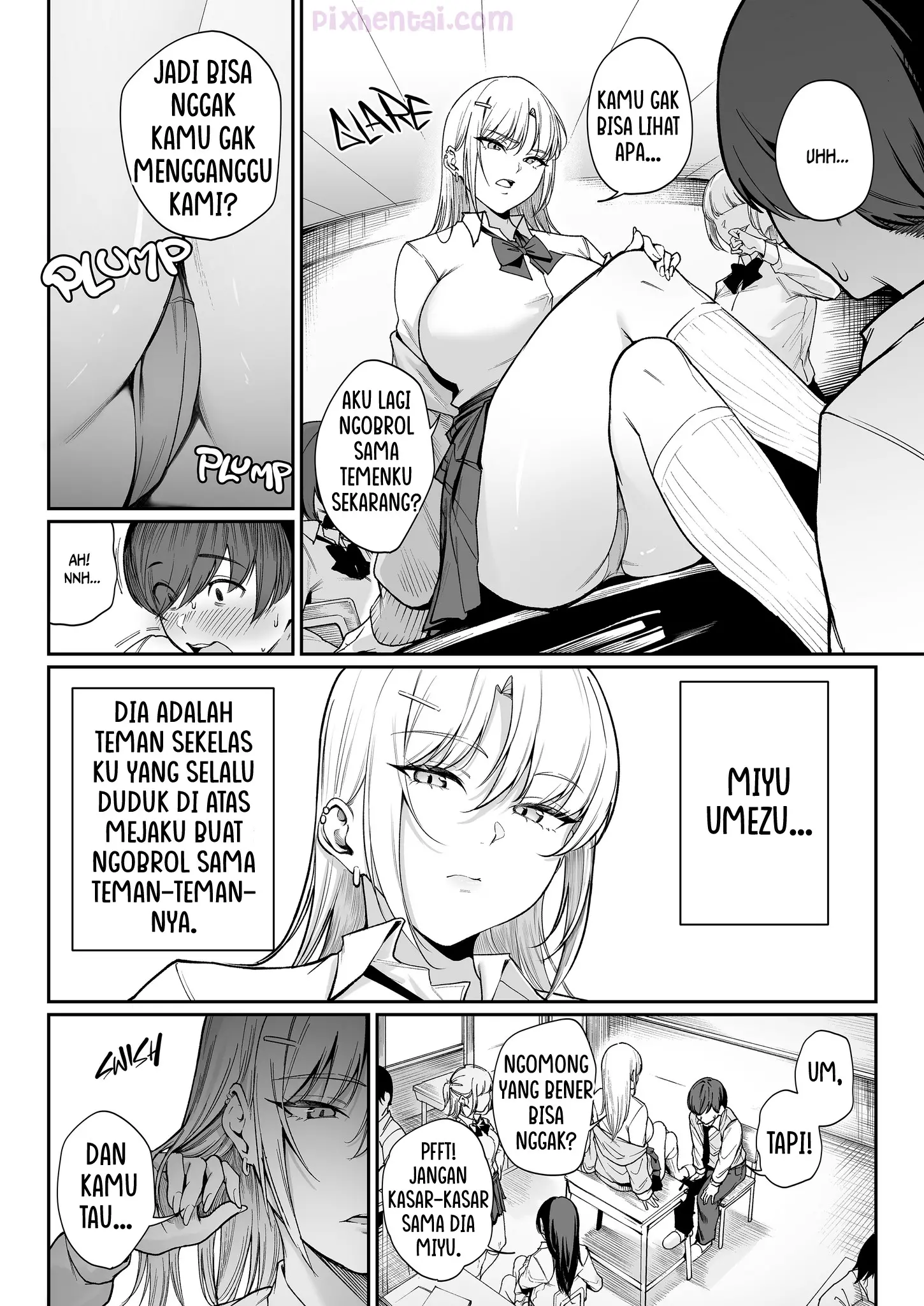 Komik hentai xxx manga sex bokep Now That Im a Special Treatment Student Ill Choose the Ill natured Gyaru Umezu san Who Always Puts Her Ass on My Desk 3
